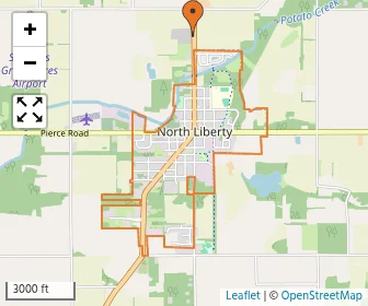 Area schools map